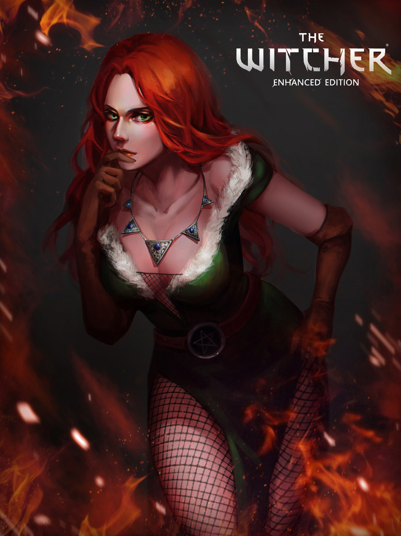 Triss Merigold - Games, Art, Cosplay, Witcher, Triss Merigold, Longpost