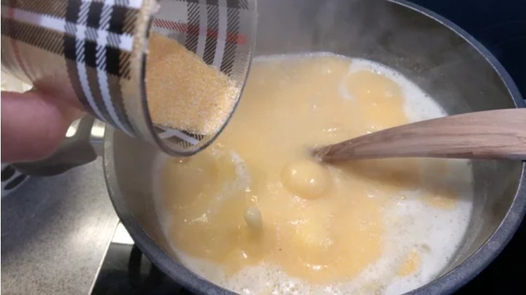 Cooking polenta according to the recipe of Italian friends - My, Polenta, Recipe, Longpost, Cooking