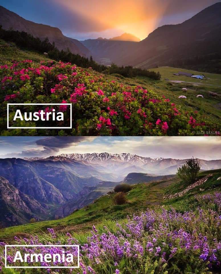 Beautiful Armenia - Armenia, Comparison, Longpost