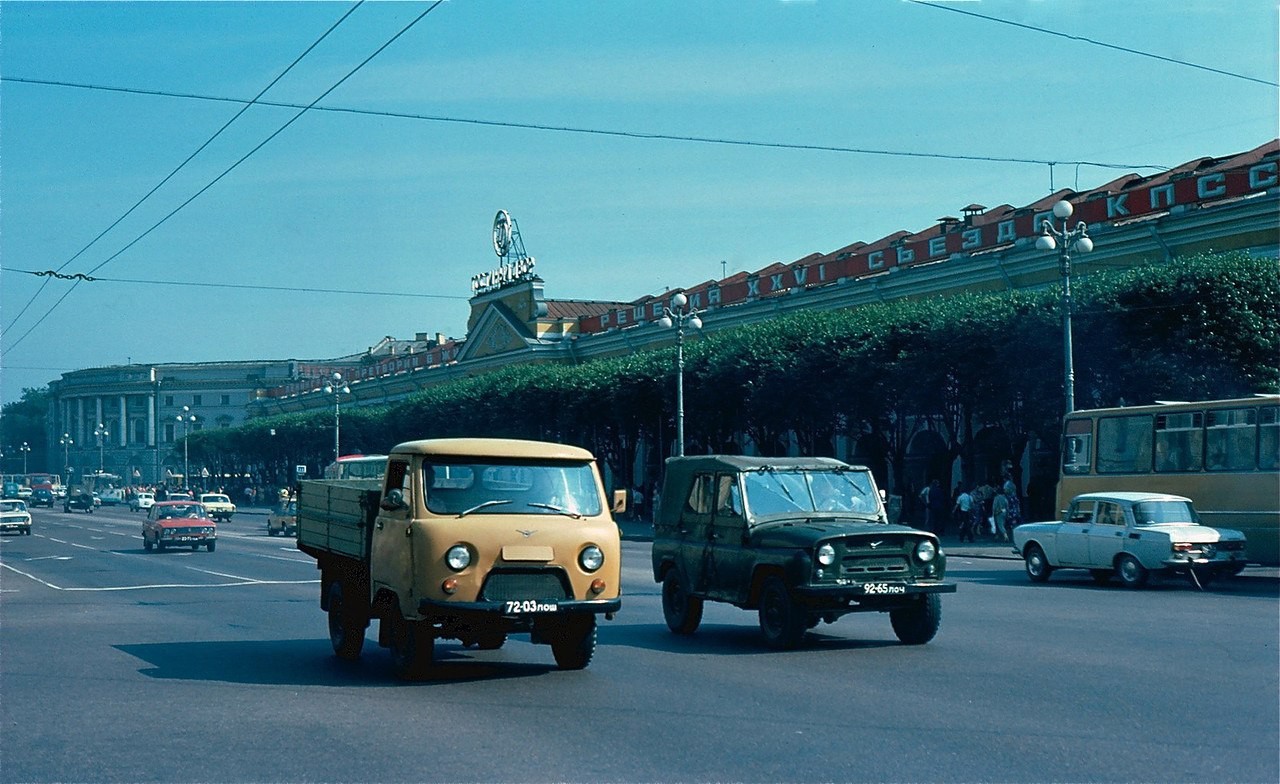 Leningrad 1981 - the USSR, Leningrad, Longpost, 80-е