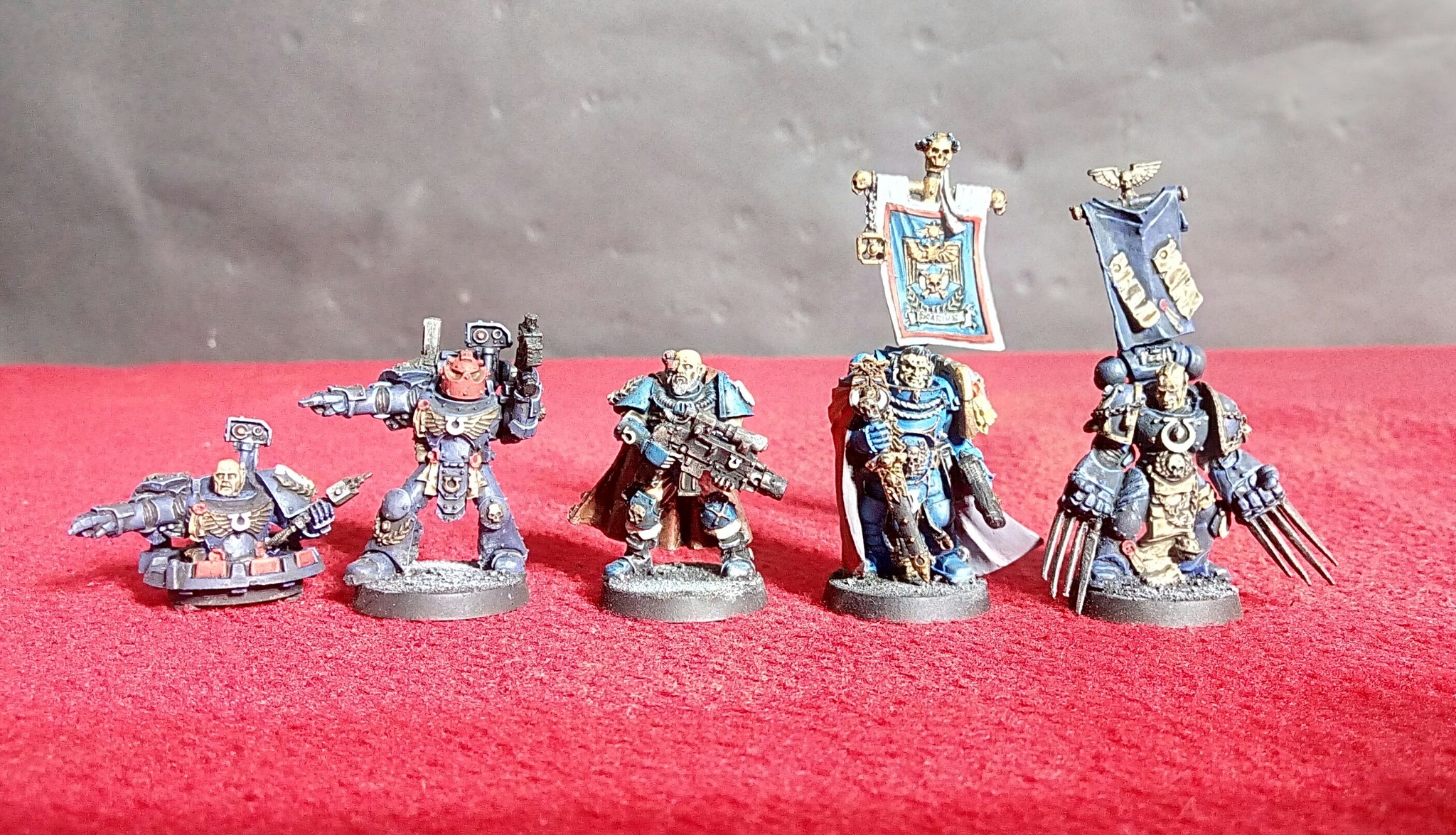 Warhammer 40k my old school collection - My, Warhammer 40k, Loyal Space marines, Longpost, Old school, Ultramarines, Necromund