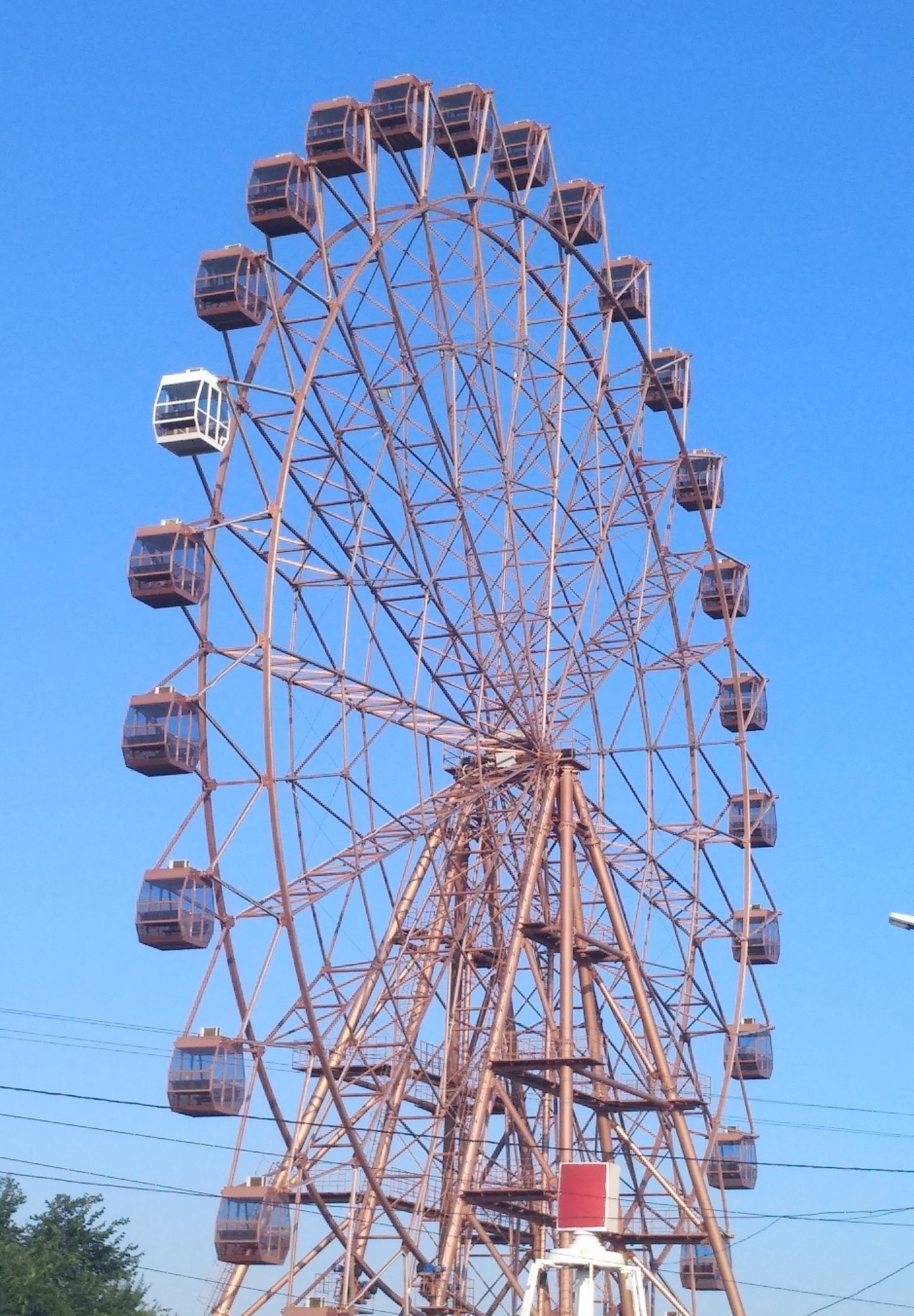 I wonder what the customer will say? - My, And so it will do, Perfectionist hell, Novosibirsk, Ferris wheel