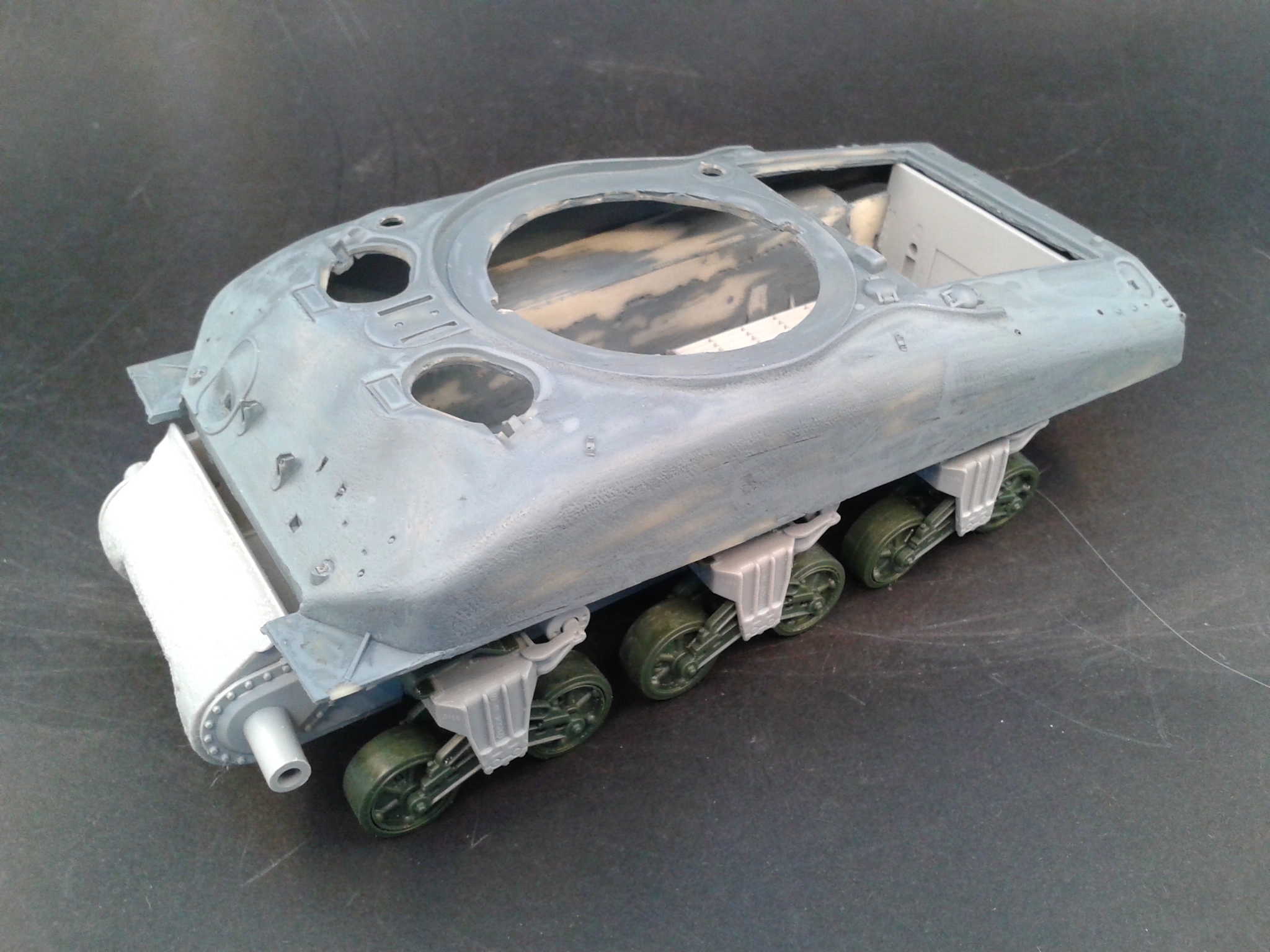 French-Egyptian Sherman.M4/FL10 do-it-yourself. - My, Tanks, France, War thunder, Longpost