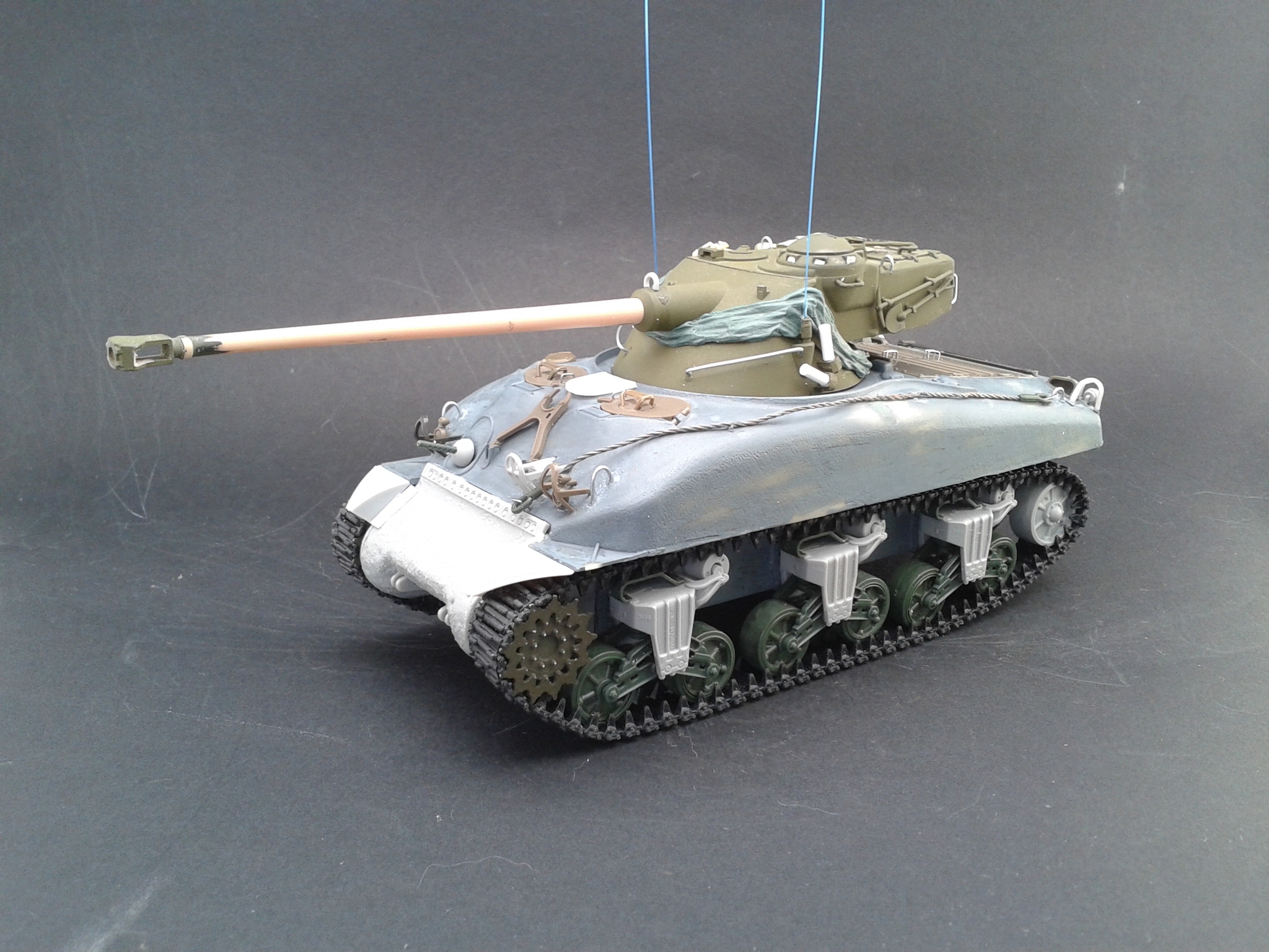 French-Egyptian Sherman.M4/FL10 do-it-yourself. - My, Tanks, France, War thunder, Longpost