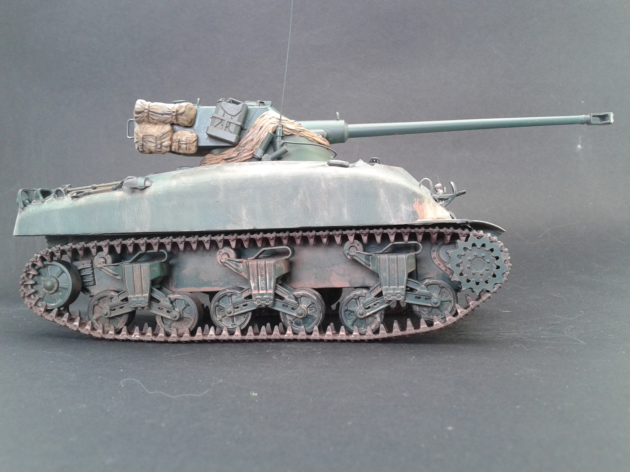 French-Egyptian Sherman.M4/FL10 do-it-yourself. - My, Tanks, France, War thunder, Longpost