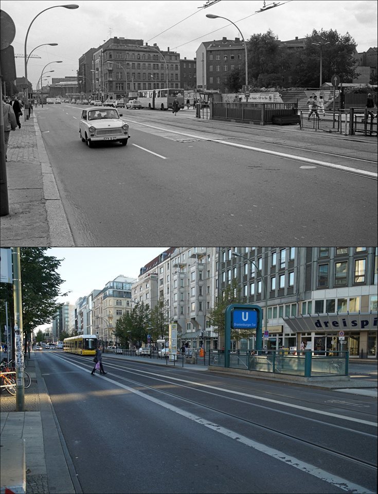 Berlin yesterday and today. Big selection. - Berlin, Germany, Berlin Wall, Retro, Longpost