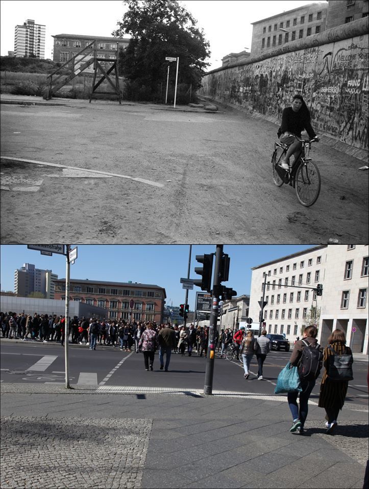 Berlin yesterday and today. Big selection. - Berlin, Germany, Berlin Wall, Retro, Longpost