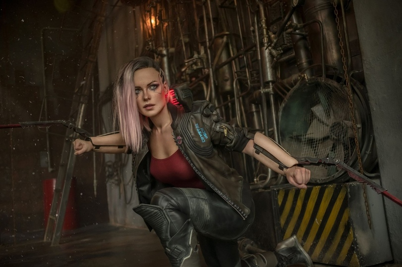 Cyberpunk 2077 cosplay by Irina Pirozhnikova - Games, Cyberpunk 2077, Cosplay, Longpost, Irina meier