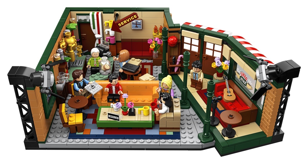 LEGO Друзья - 21319 Friends Central Perk Coffee - LEGO, Джоуи Триббиани, Друзья, Моника, Рейчел, Росс, Сериалы, Чендлер Бинг, Длиннопост, Моника Геллер, Рейчел Грин, Росс Геллер, Сериал Друзья