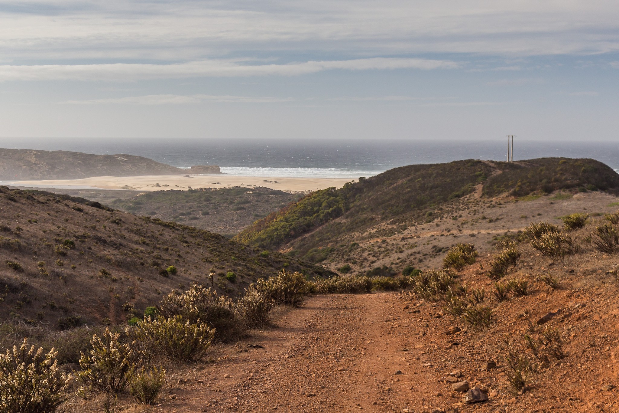 Sixth day on Rota Vicentina: waves and wind - My, Travels, The photo, On foot, Hiking, Europe, Portugal, Nature, Ocean, Longpost