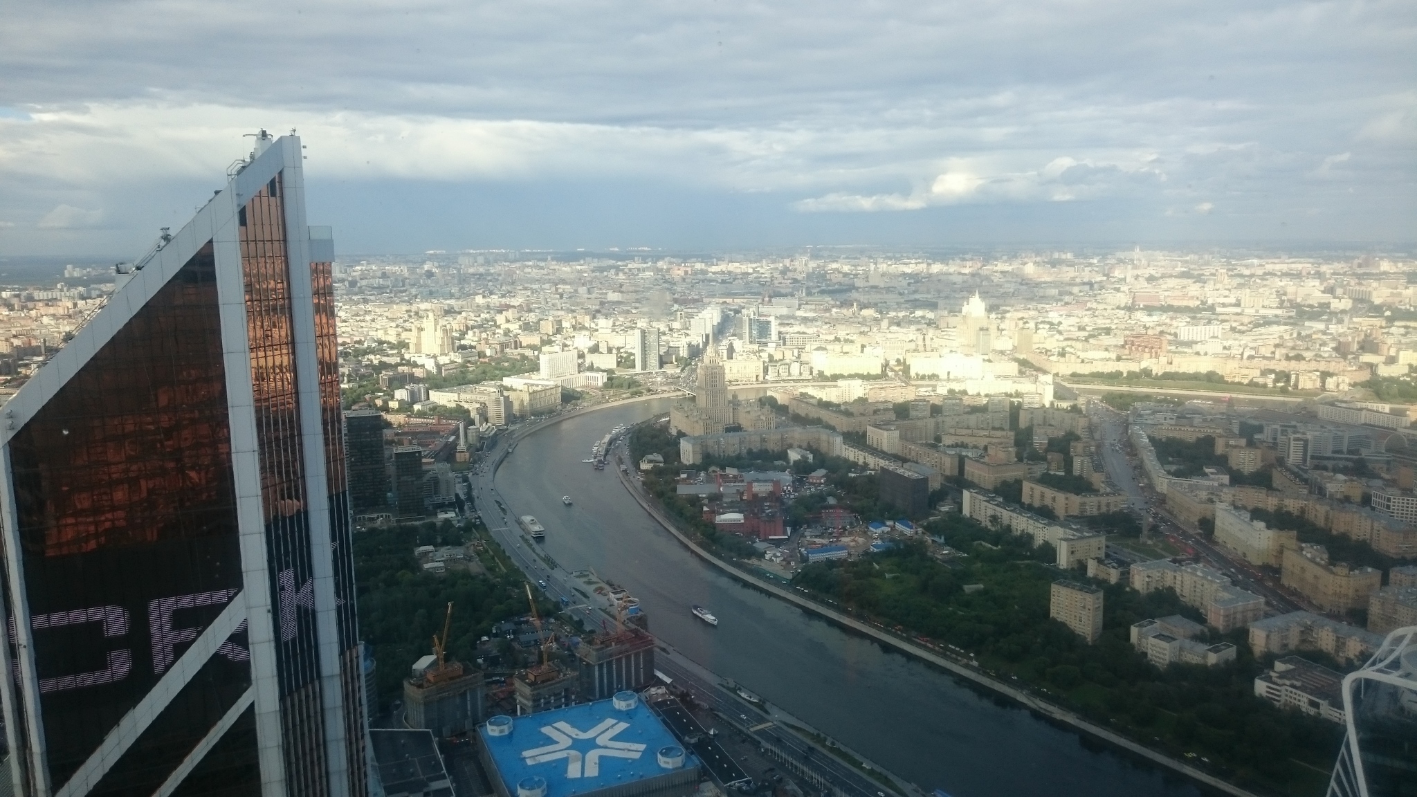 Панорама 360. Москва Сити. 4К. | Пикабу