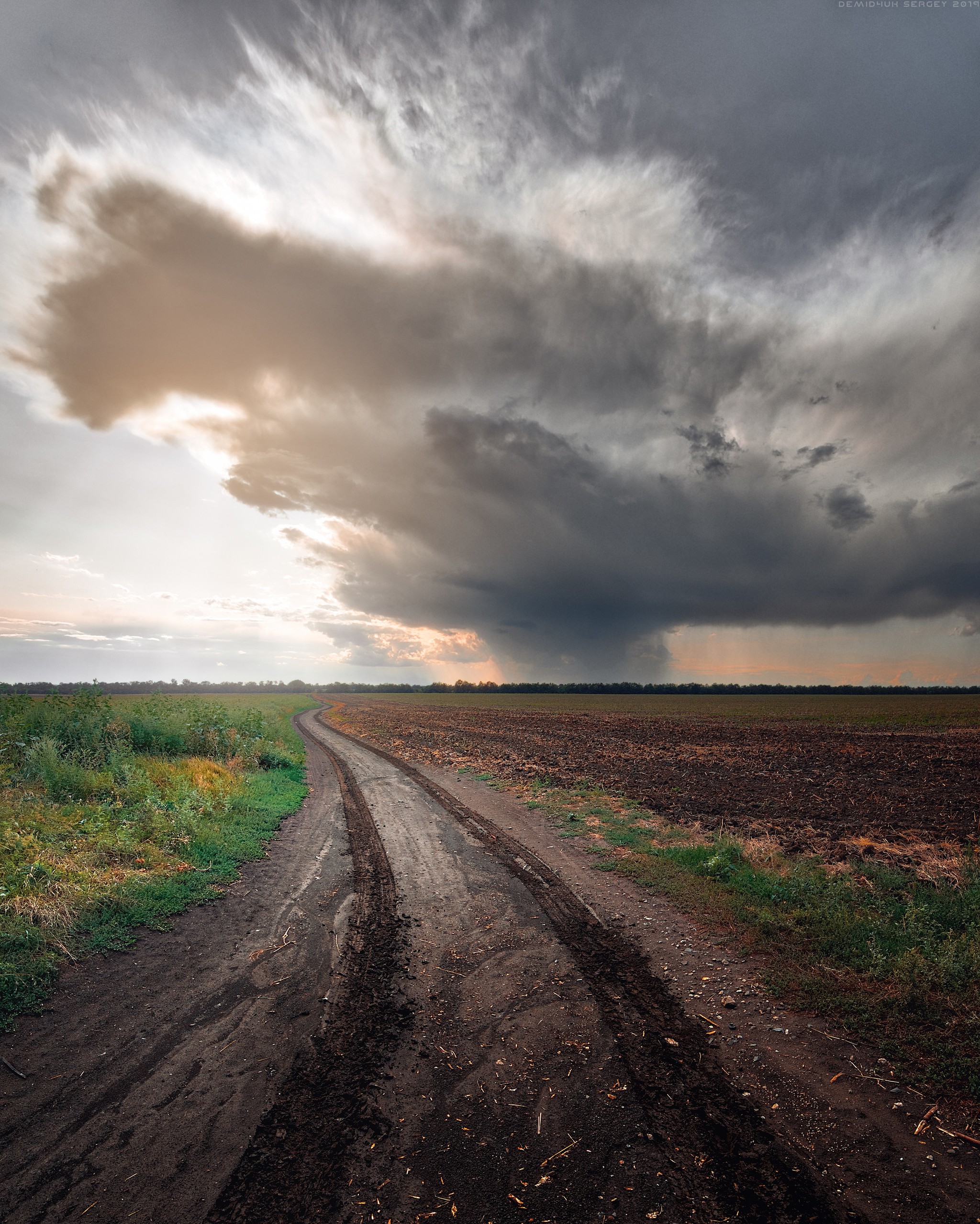 That feeling when you want rain, but it passes by) - My, The photo, Rain, Landscape, Expectation, beauty of nature, Atmosphere, Samyang, Nikon