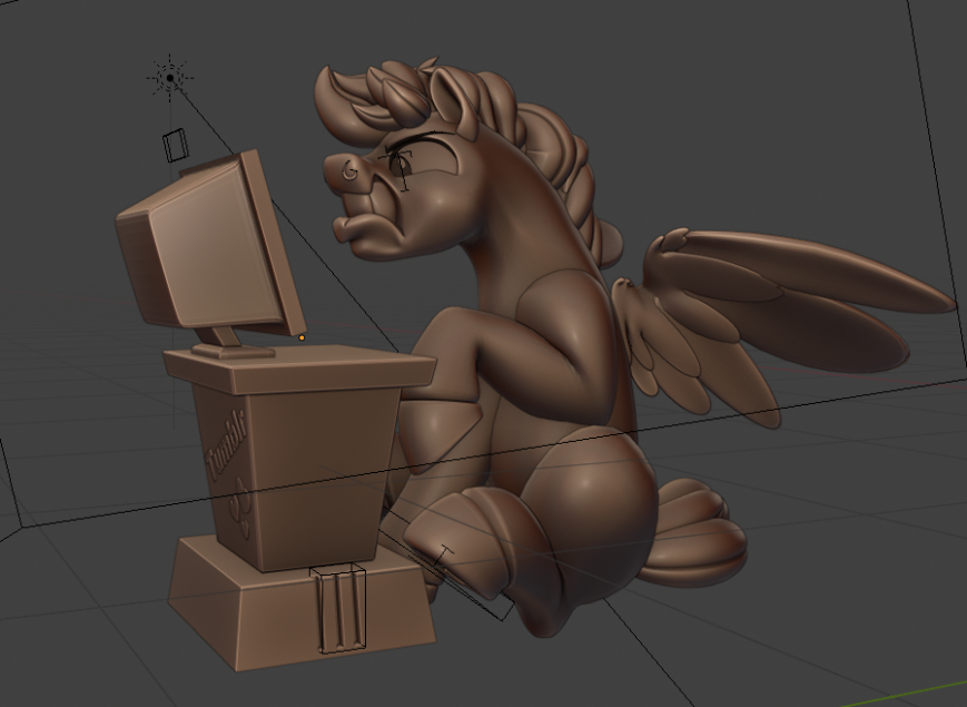 Random 3d models - My, Blender, My little pony, Longpost