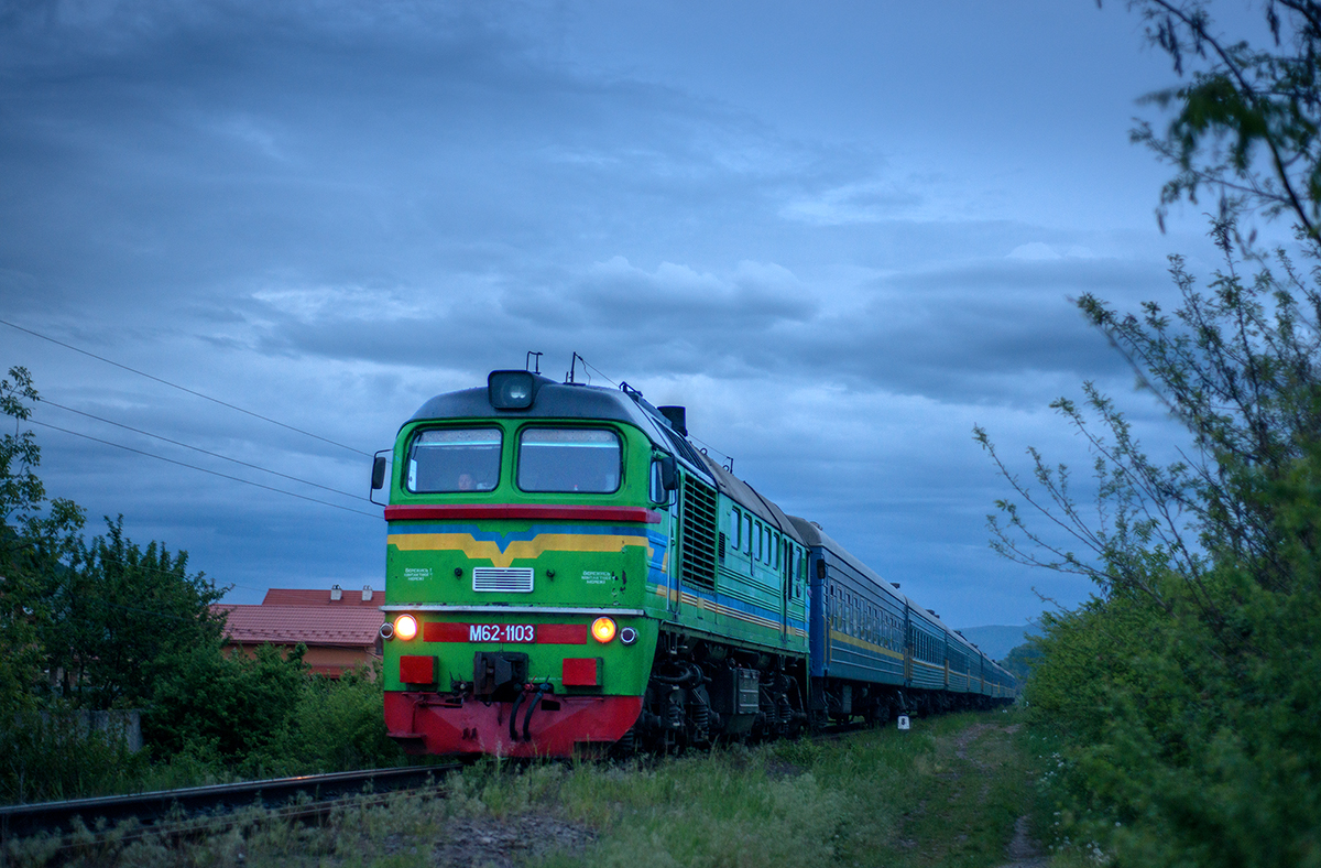 Morning Trains - Locomotive, Morning, The photo, A train, Railway