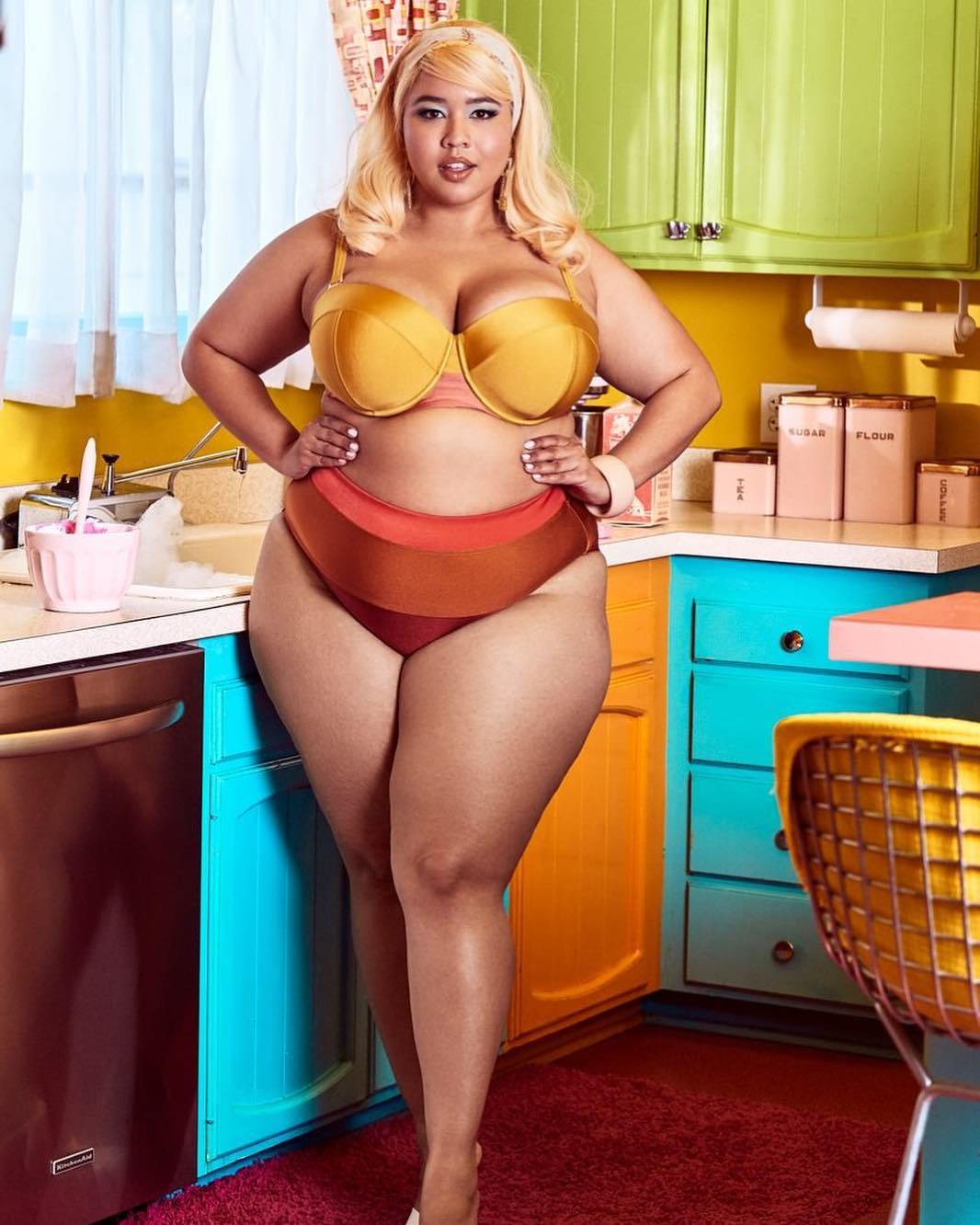 Gabifresh - plus size model, fashion blogger and bikini designer - Bikini, Girls, Longpost