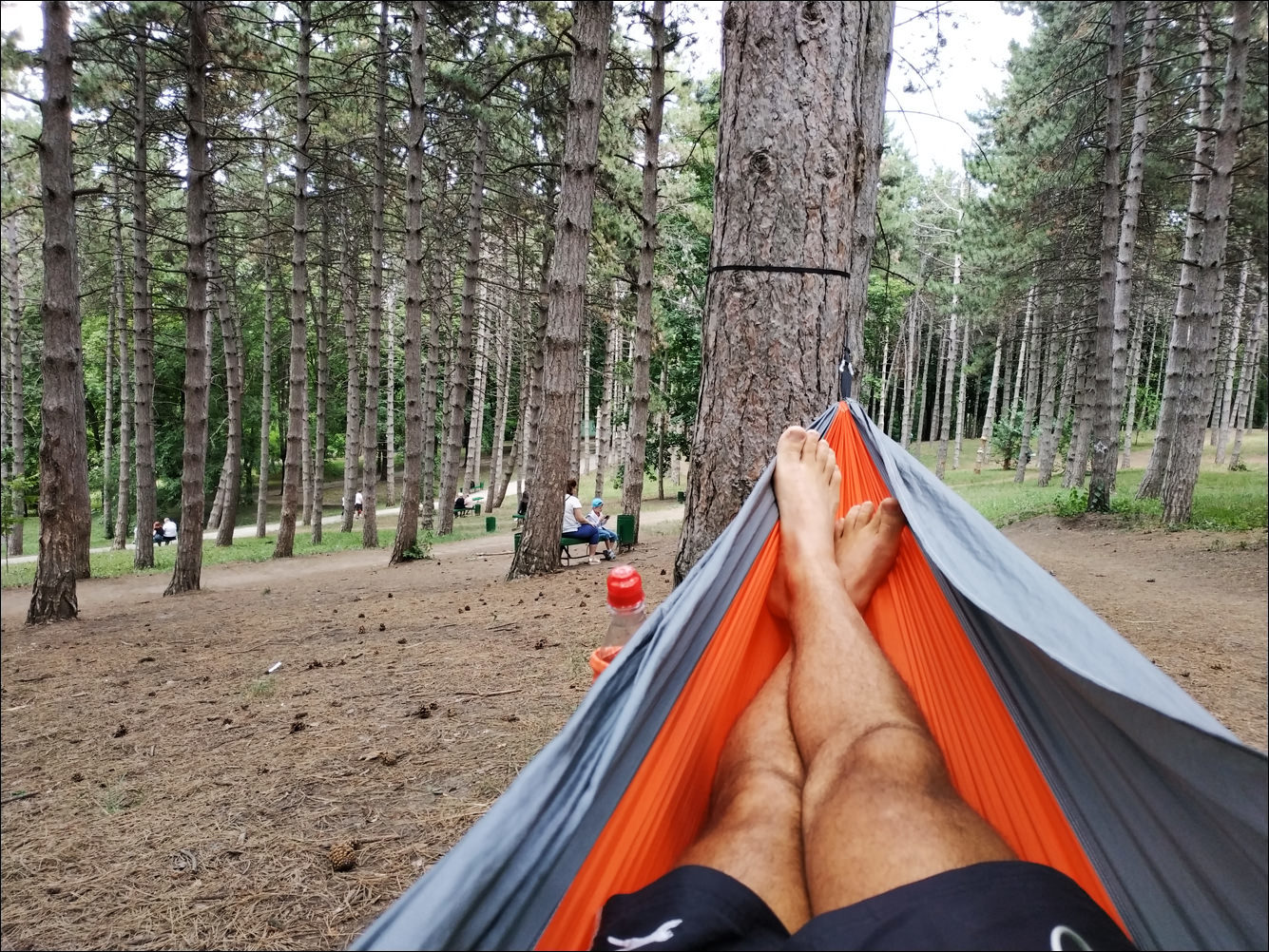 Camping hammock - My, Hammock, Discounts, Comfort, Quality, Hike, China, Equipment, Relaxation, Longpost