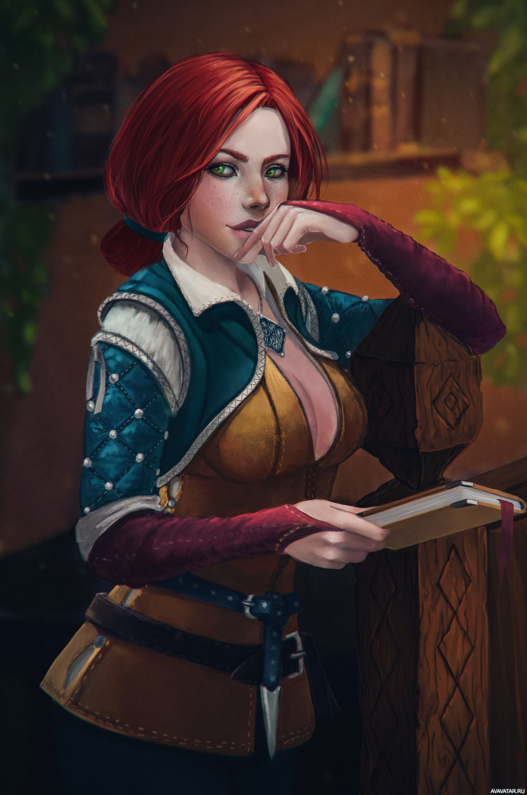 Favorite character. - My, Triss Merigold, Characters (edit), Redheads, Longpost