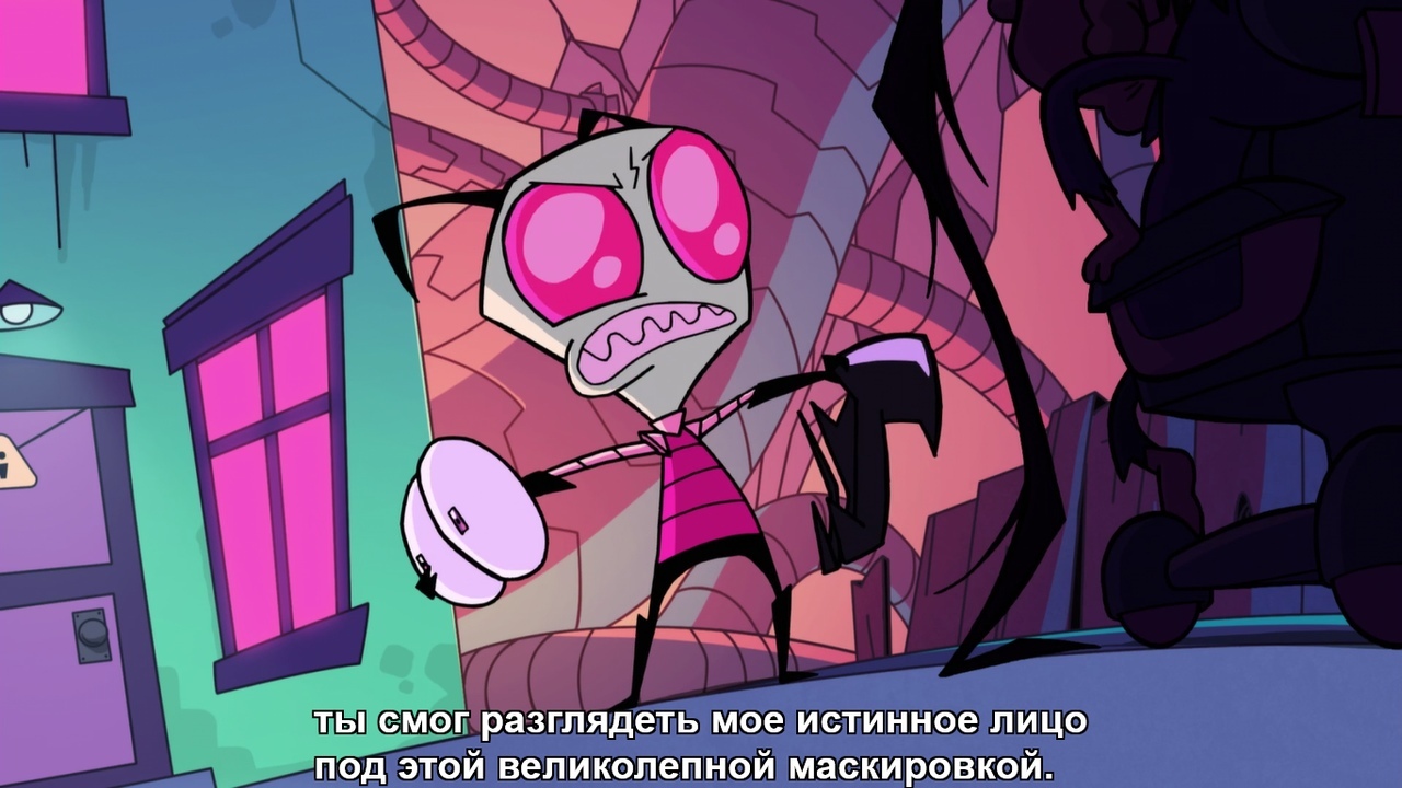 Disguise works (not) like this - My, Storyboard, , Invader Zim, Humor, Longpost