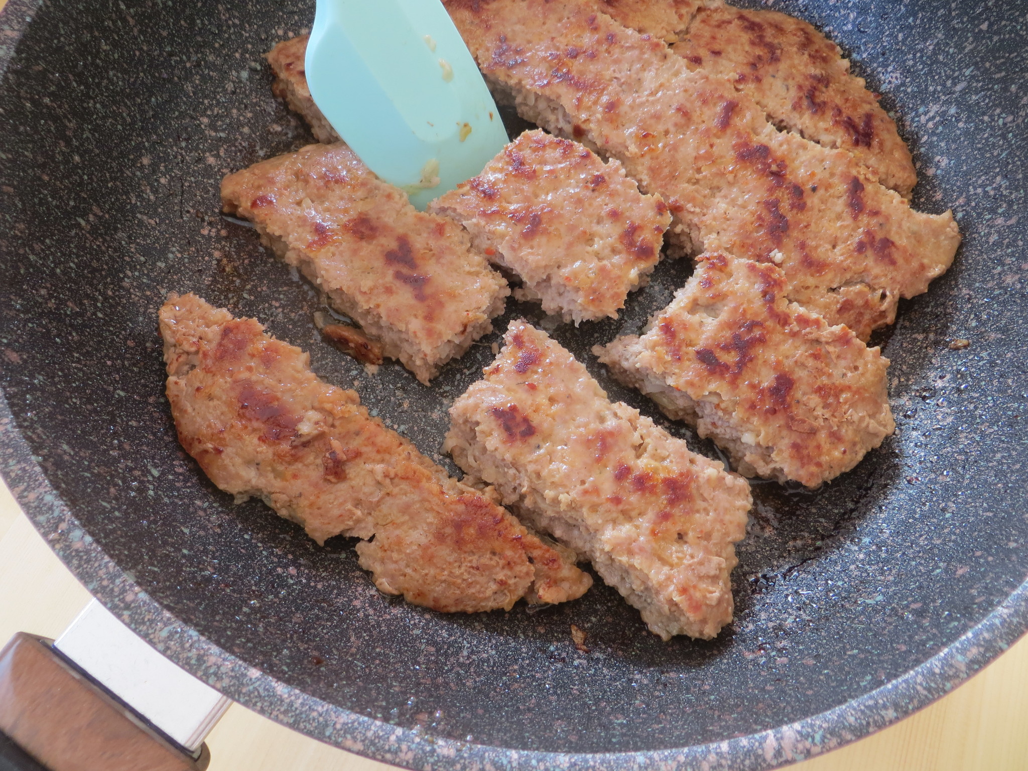 Lazy juicy cutlet - My, Cooking, Recipe, Food, Other cuisine, Cutlets, , Yummy, Video, Longpost