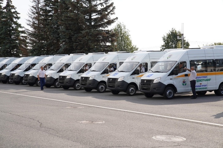 Social institutions of Bashkiria received minibuses to serve the elderly - Bashkortostan, The medicine, Bus