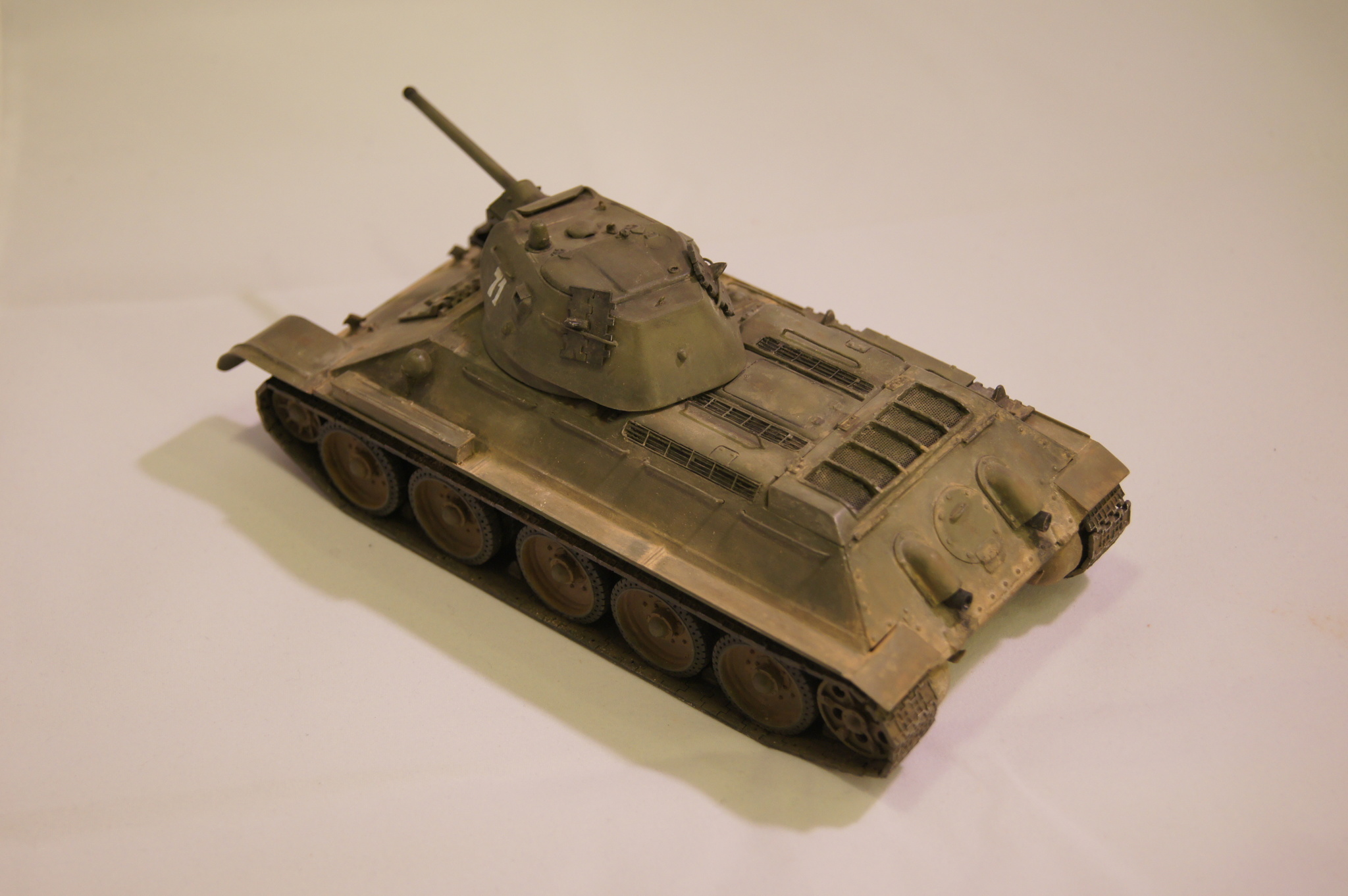 T-34/76 mod. 1942 - My, Stand modeling, T-34, Longpost