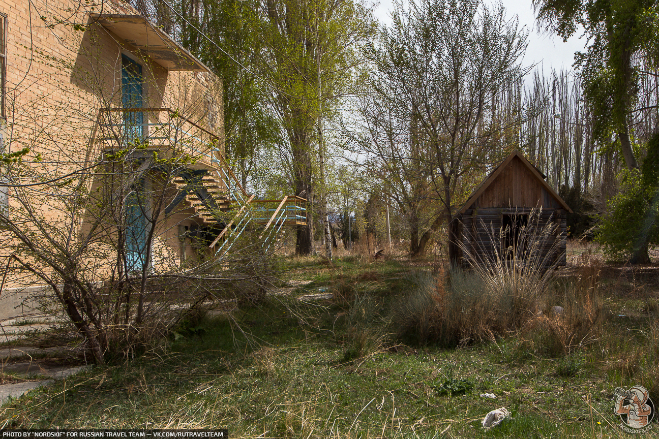 Drying Oasis. Abandoned Pioneer Camp in Issyk-Kul - My, , Abandoned, Pioneer camp, Longpost