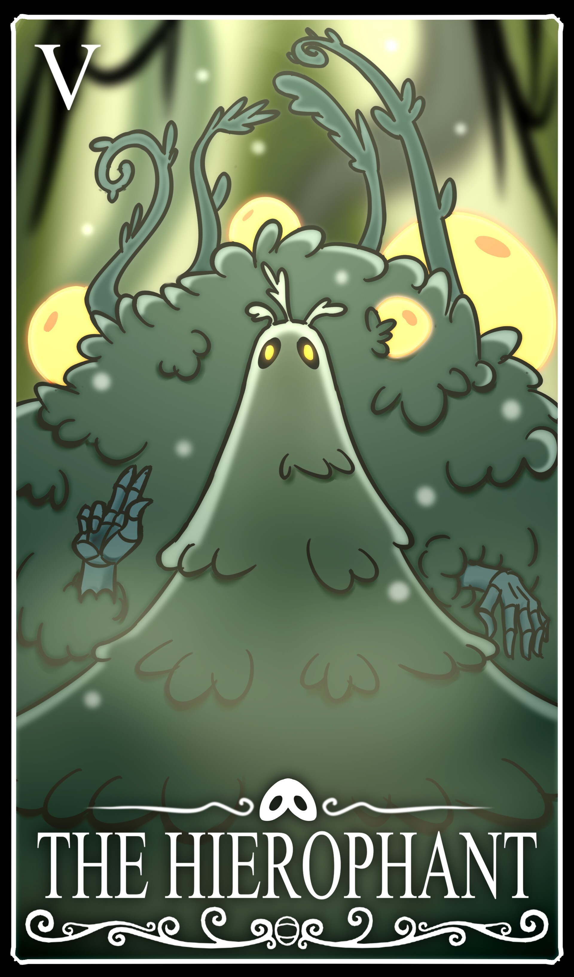 Hollow Knight style tarot cards - Hollow knight, Longpost, Tarot cards