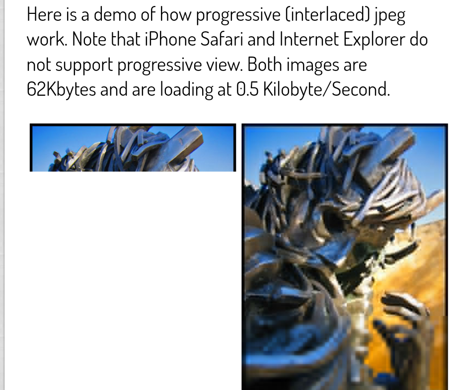 Progressive JPEG - My, Jpeg, Images, Slow internet, Sentence, Longpost