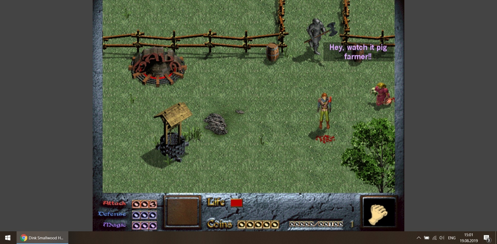 Classic RPG Dink Smallwood in the browser - Browser games, Online Games, RPG, Retro Games, Longpost