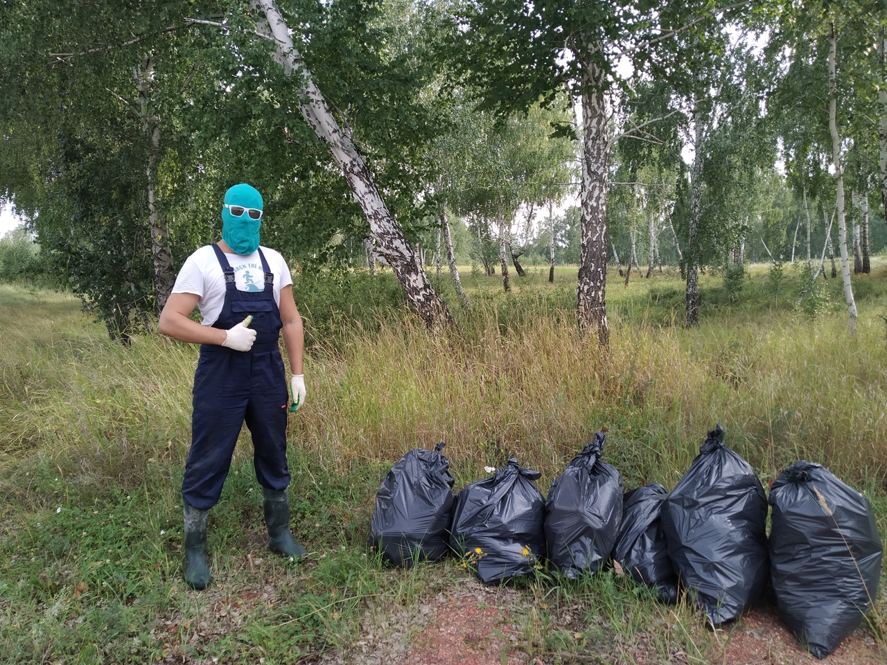 Went mushroom picking today... - My, Chistoman, Clean forest, Mushrooms, Saturday clean-up, Cleaning, Trashtag, Garbage