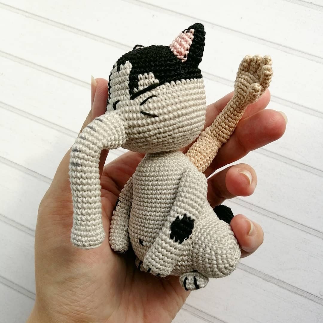 I still love you... - My, Crochet, Amigurumi, Needlework without process, Programming, Longpost