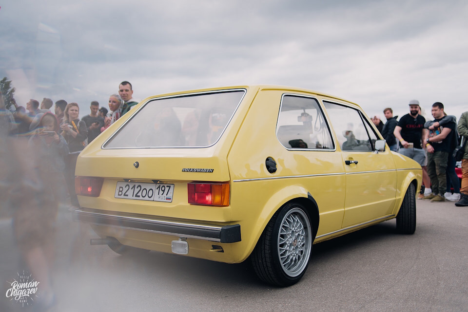 New Volkswagen Golf (1978): We built and built and finally built! - My, Volkswagen golf, Volkswagen, , Oldtimer, The photo, The festival, Auto, A restaurant, Video, Longpost