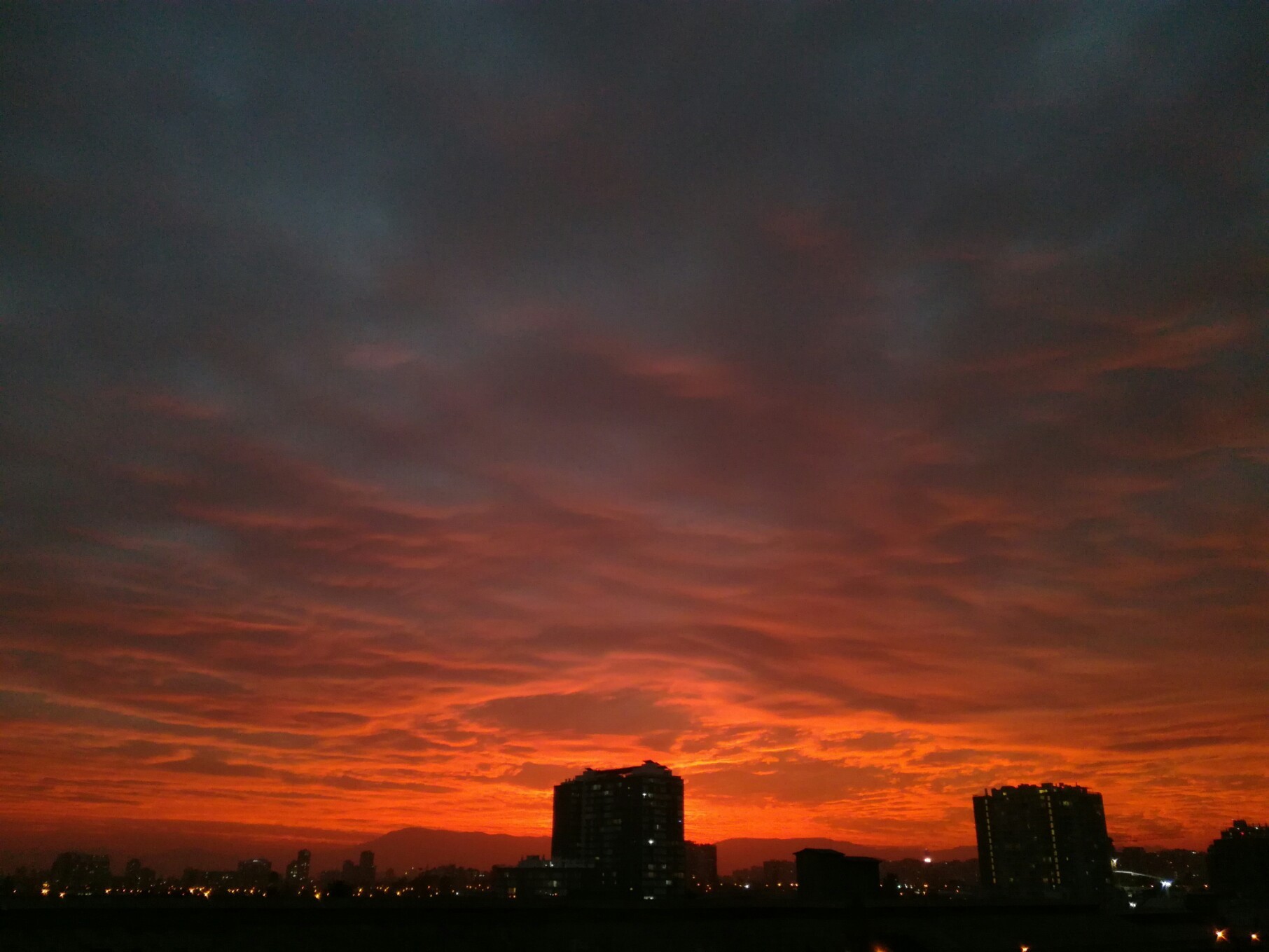 Sunsets in Chile - My, Chile, South America, Sunset, Longpost