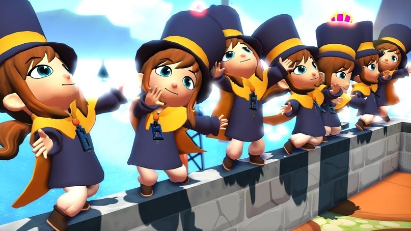 Review of the game A Hat in Time - My, A hat in Time, Platformer, Games, Overview, Longpost, Video, GIF