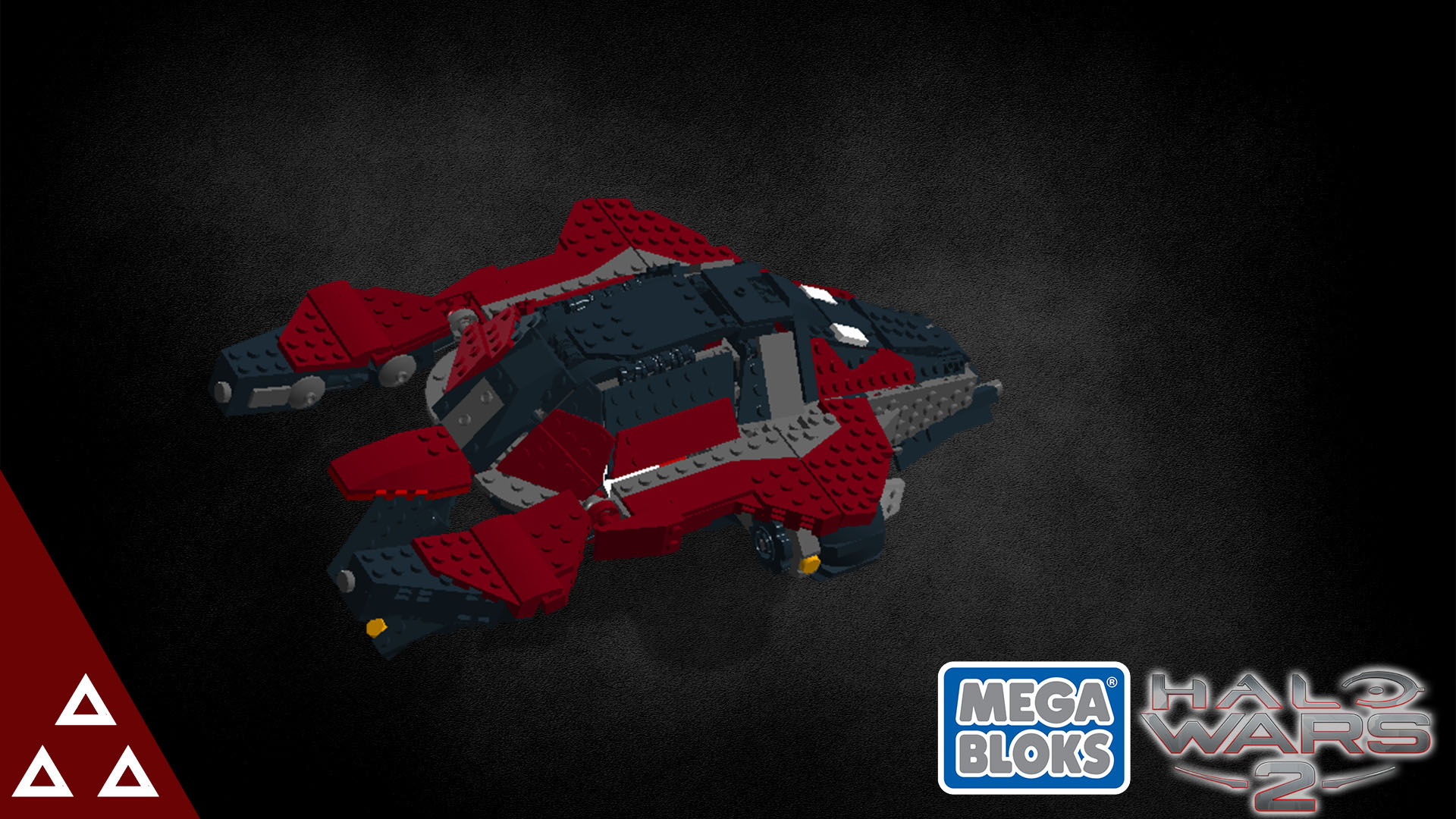 MegaBloks (Lego) Banished Phantom Halo Wars 2 (Лего фантом изгнанников) - Моё, LEGO, Mega Blocks, Halo, Halo Wars 2, Игры, Видеоигра, Конструктор, Фантом, Длиннопост