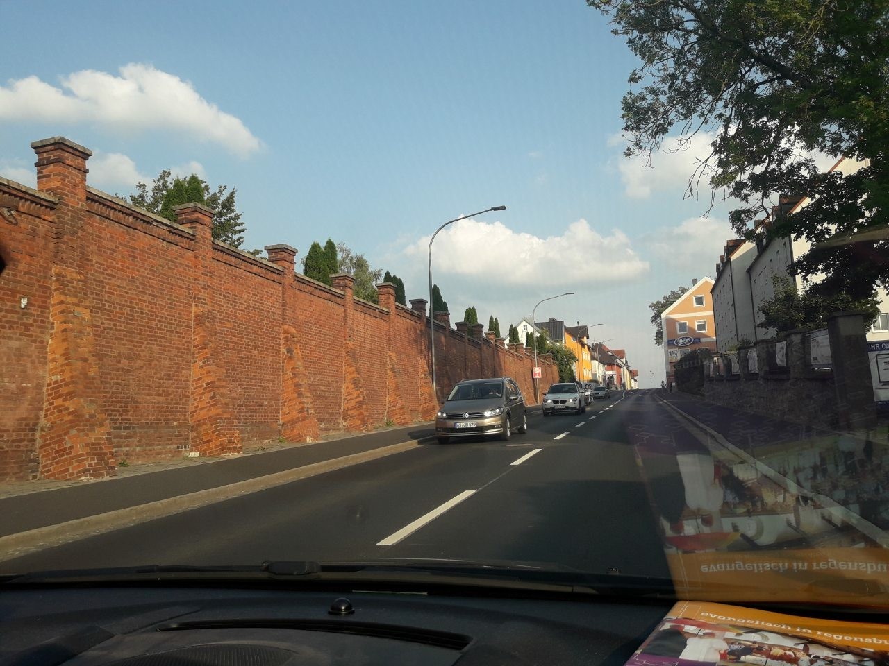 Almost like the Kremlin wall in Moscow... But in Germany ;) - Kremlin, Wall, Germany, Similarity