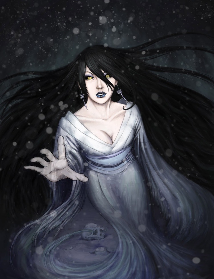 Yuki-onna - Legend, Bestiary, Japanese mythology, Mythology, Fictional characters, Yuki-Onna, Perfume, Longpost