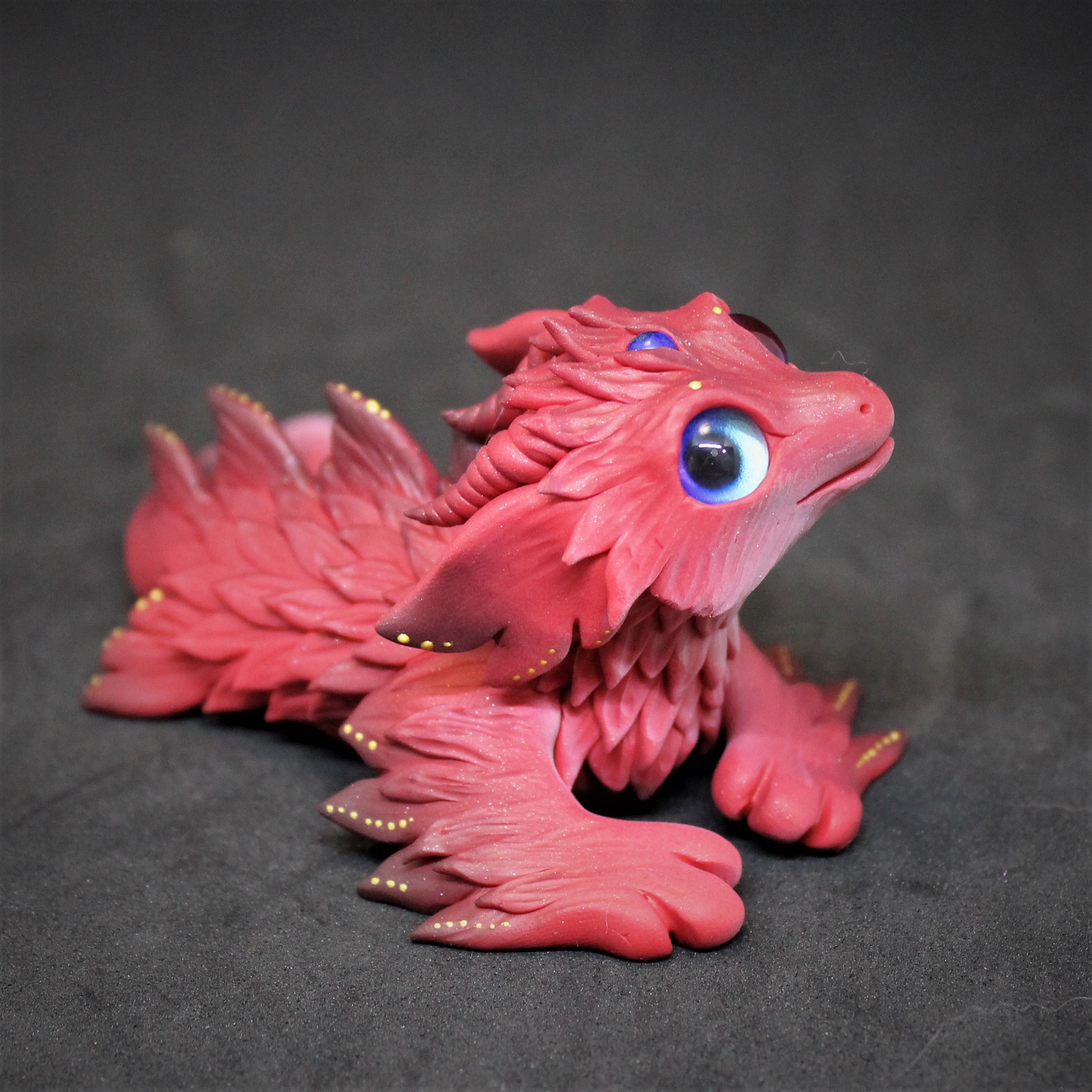 Coral - My, Needlework without process, Лепка, Polymer clay, The Dragon, Handmade, Longpost