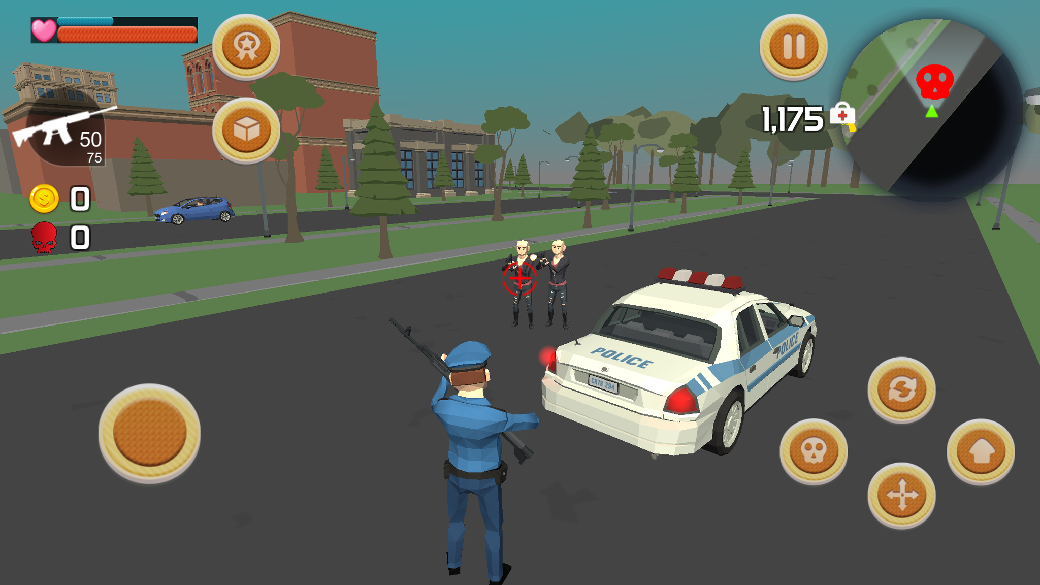 PolyCop 3D - Police Simulator for iOS - My, IOS games, iPhone, iPad, Shooter, Longpost