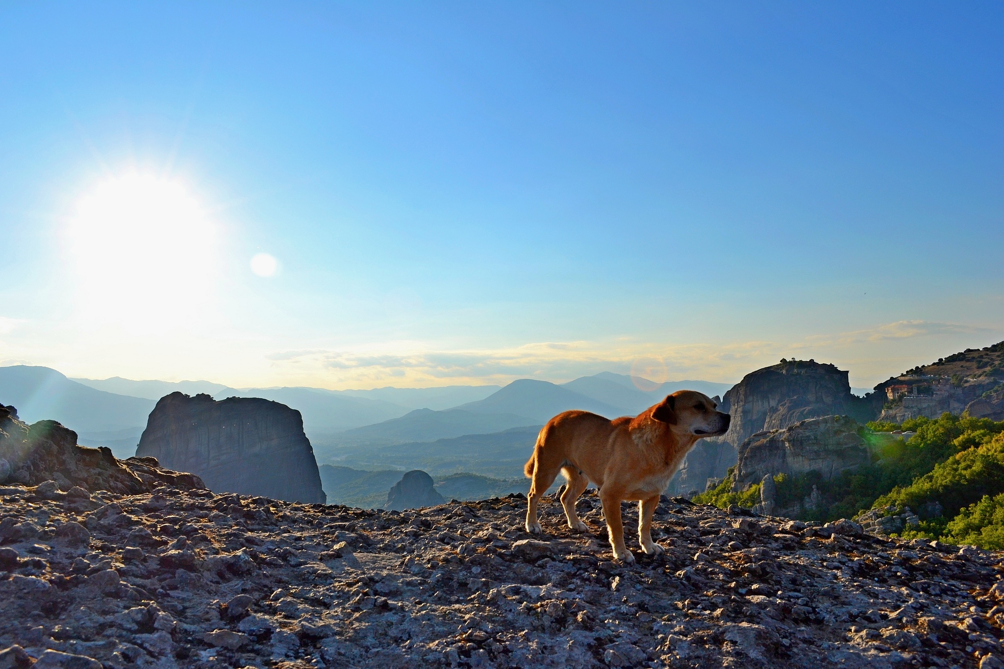 Posing - My, Greece, , Meteora Monastery