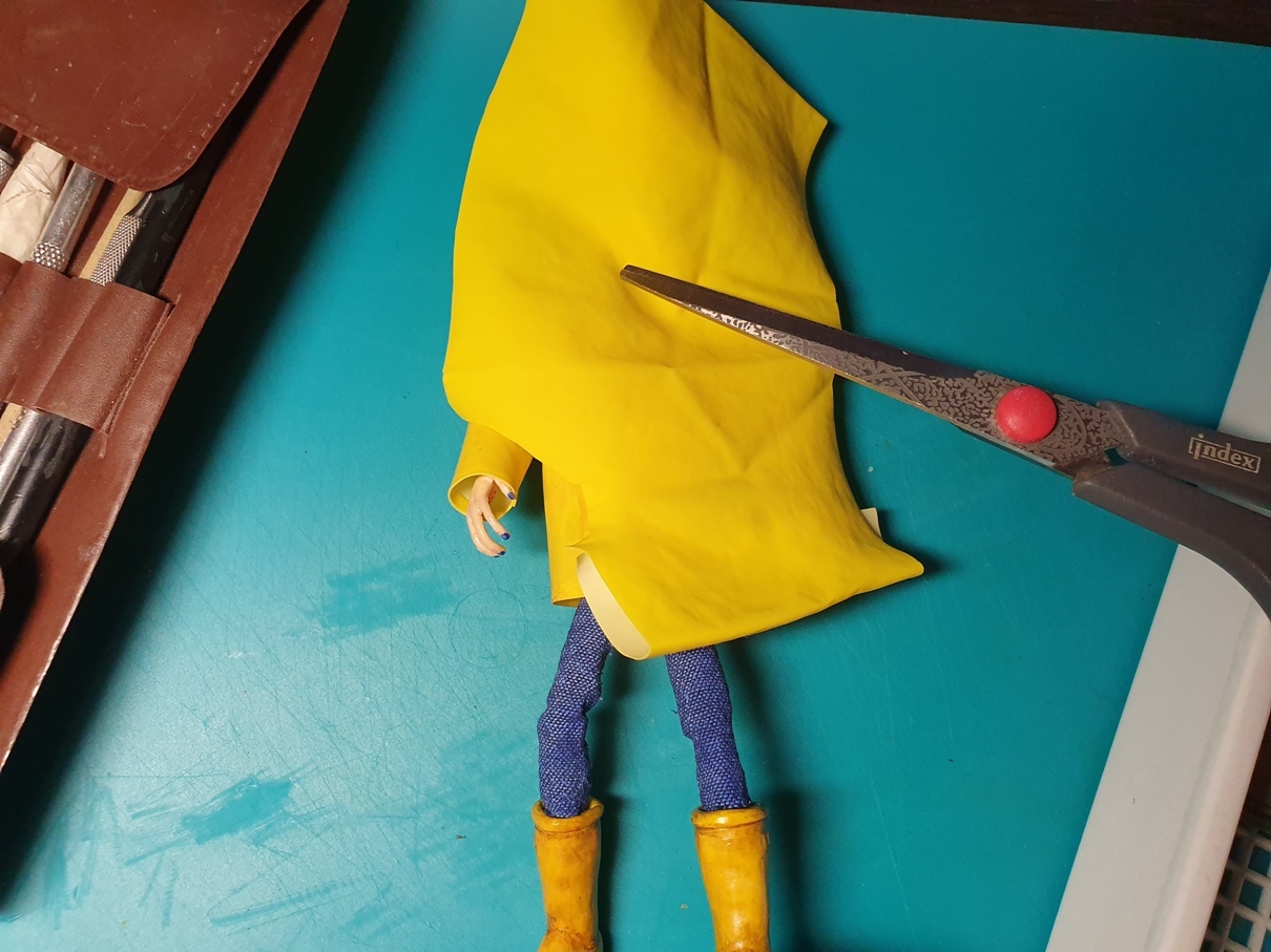 A humorous story with pictures about the making of a Coraline doll. 2 part. - My, Coraline in Nightmare Land, Coraline, With your own hands, Doll, Longpost