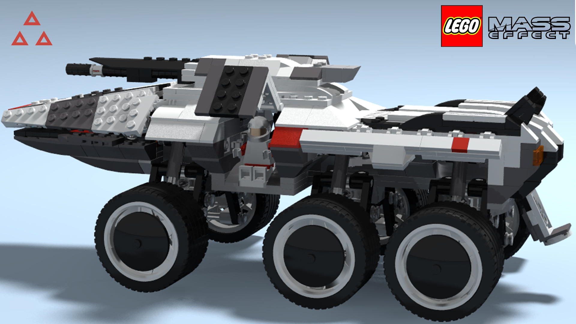 Лего Мако Масс Эффект (Lego M-35 Mako Mass Effect) - Моё, LEGO, Mass Effect, Танки, Конструктор, Игры, Мако, Длиннопост