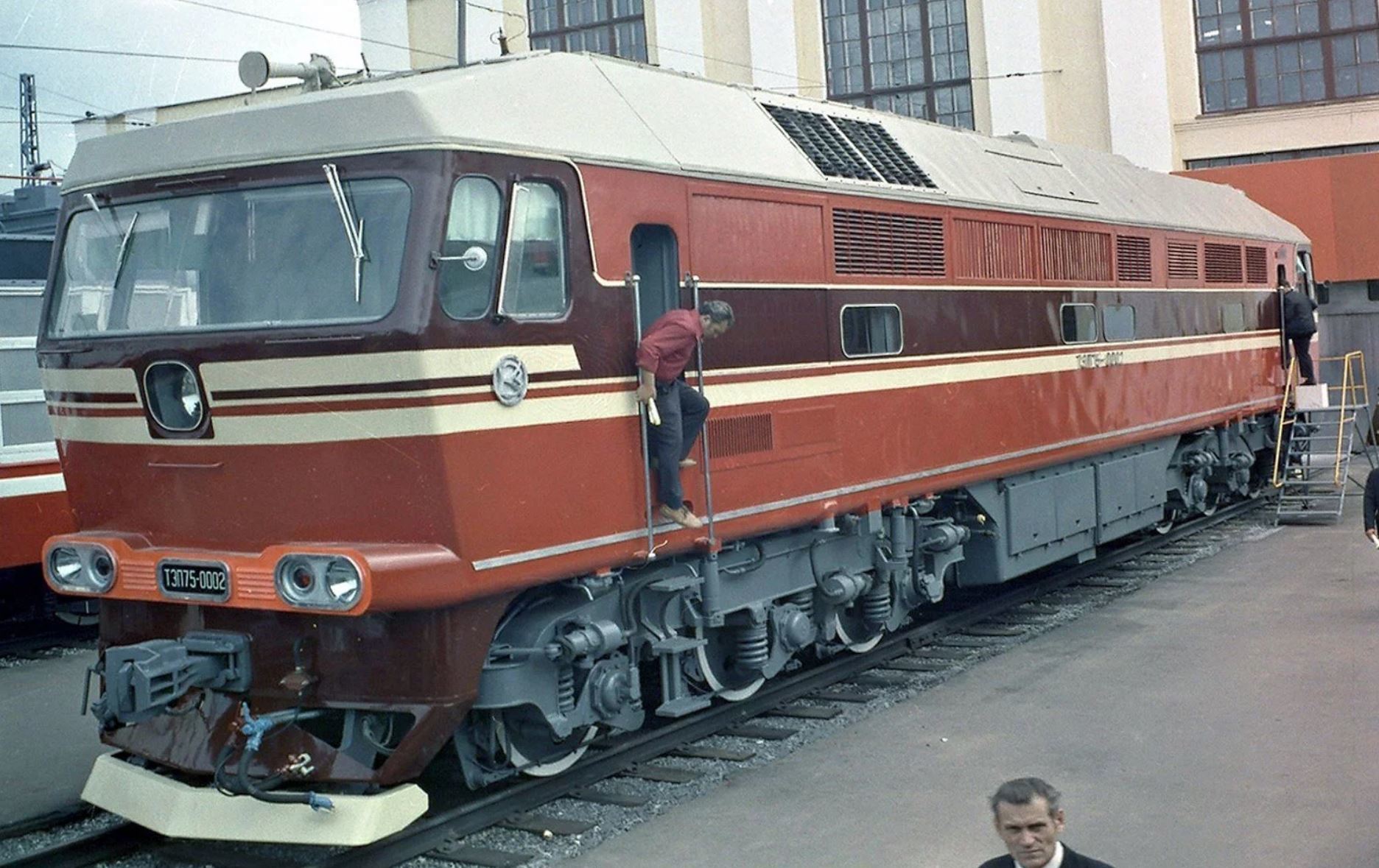 Passenger TEP75. - Railway, Locomotive, Kolomensky Zavod, Longpost