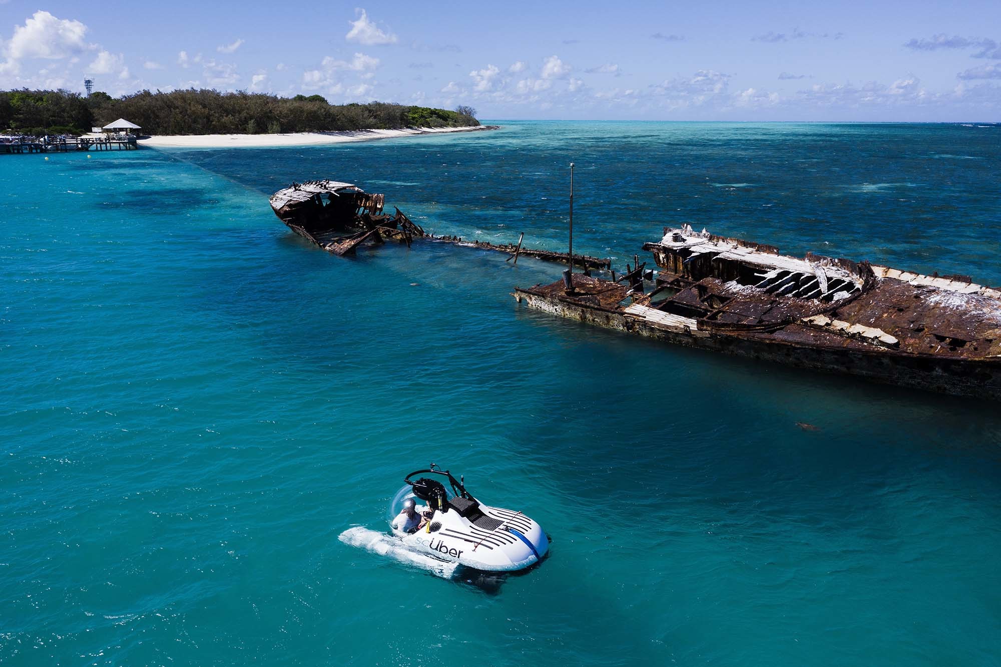 Submarine Uber taxi, taking tourists to sea attractions! - Sealand, Sea, Sailors, Longpost