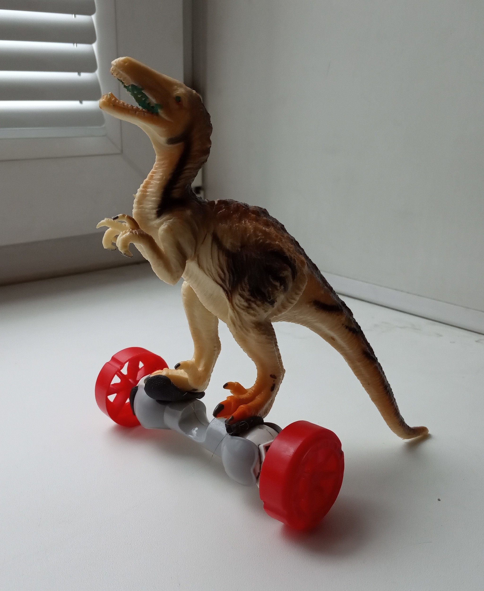 Ancient + modern - My, Dinosaurs, Hoverboard, Fantasy, Toys