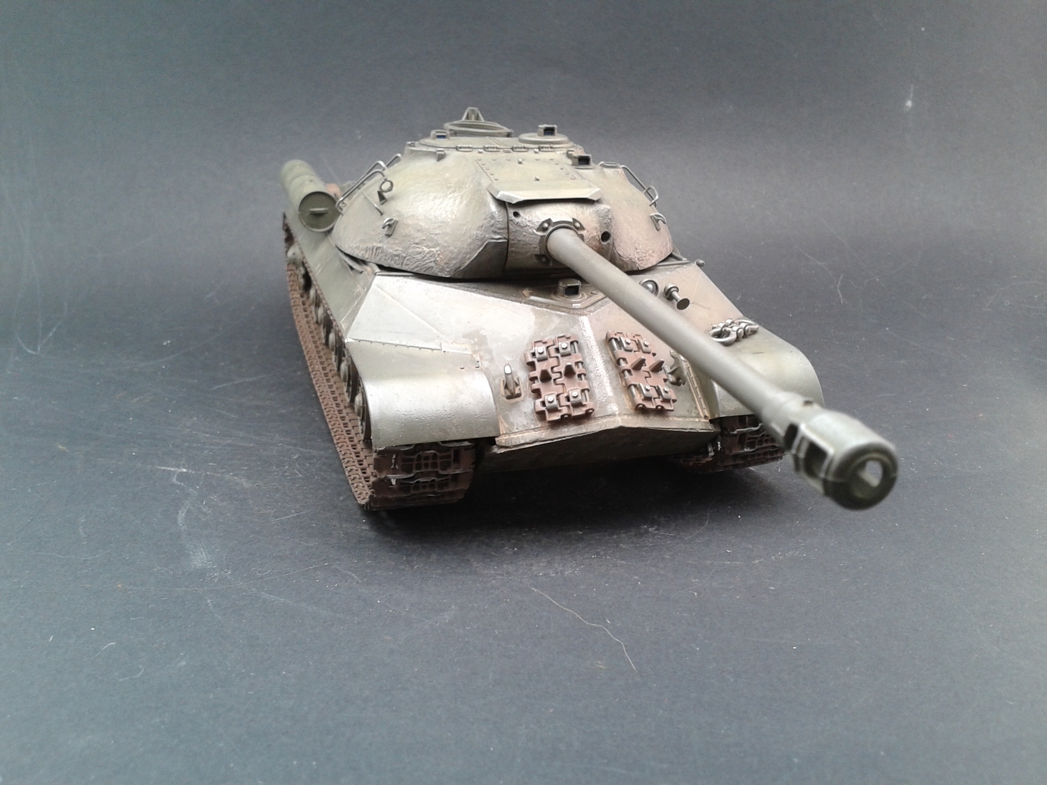 IS-3 from Tamiya.35 scale. - My, Stand modeling, IS-3, Longpost