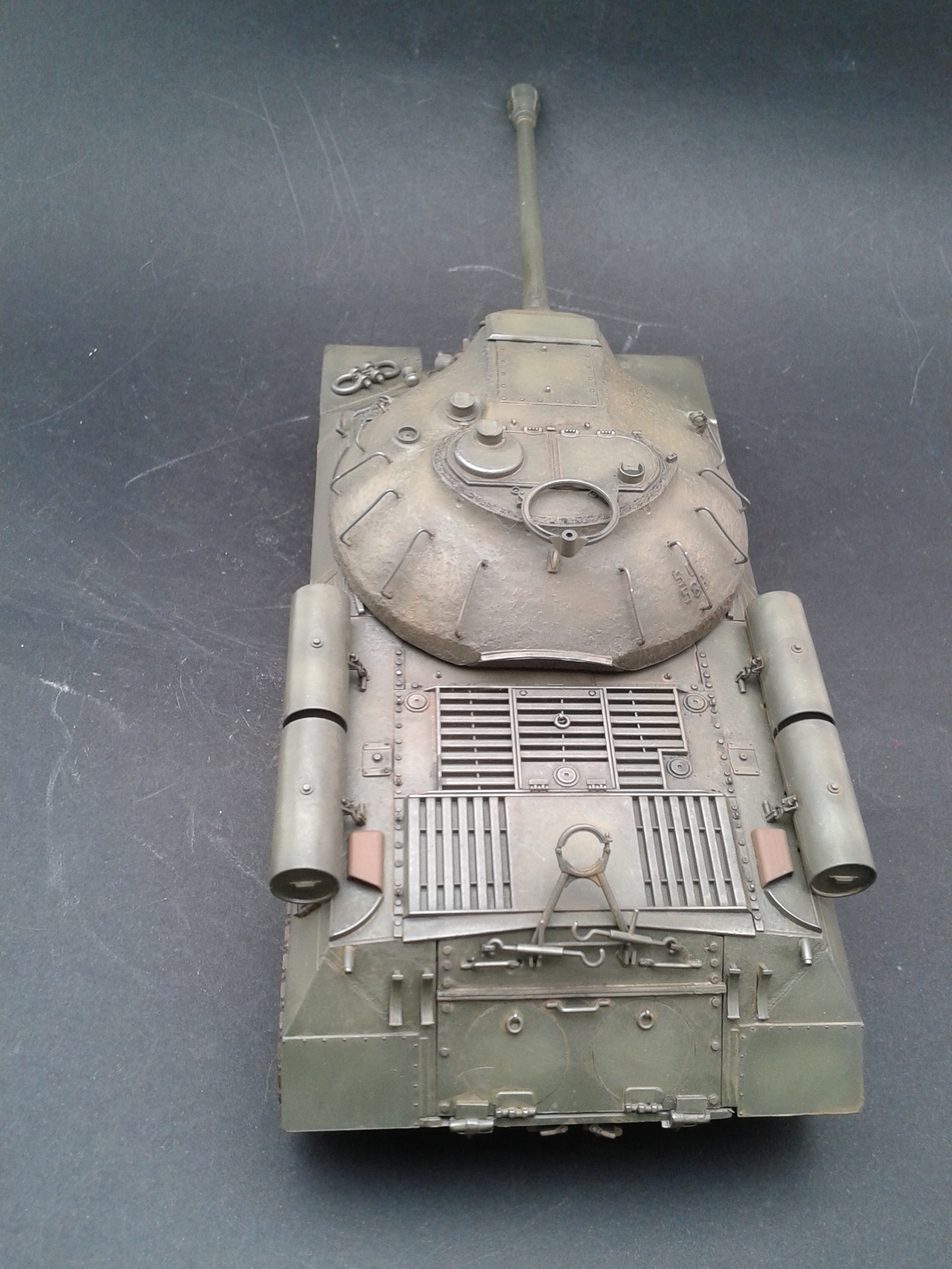 IS-3 from Tamiya.35 scale. - My, Stand modeling, IS-3, Longpost