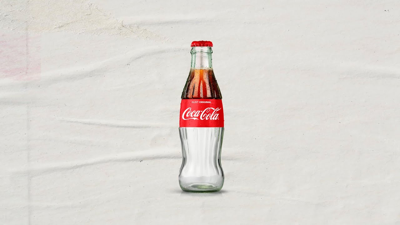 Зачем Coca-Cola выпустила наполовину полную бутылку? - Coca-Cola, Напитки, Бутылка, Видео, Длиннопост