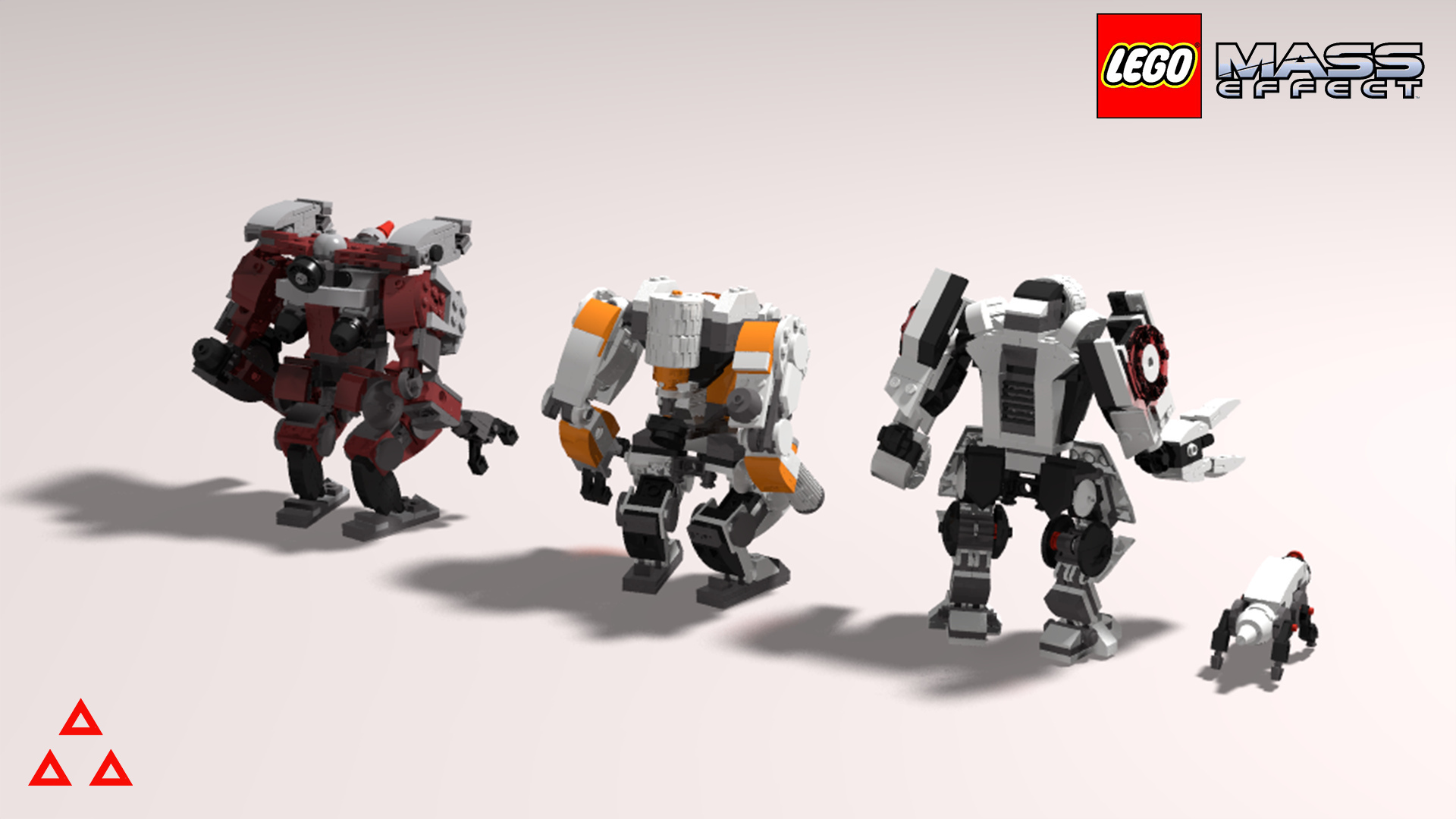 Lego Mass Effect Ymir / collection of furs ( Lego Mass Effect Ymir) - My, Lego, Mass effect, Robot, Fur, Games, LEGO digital designer, Longpost, Fur