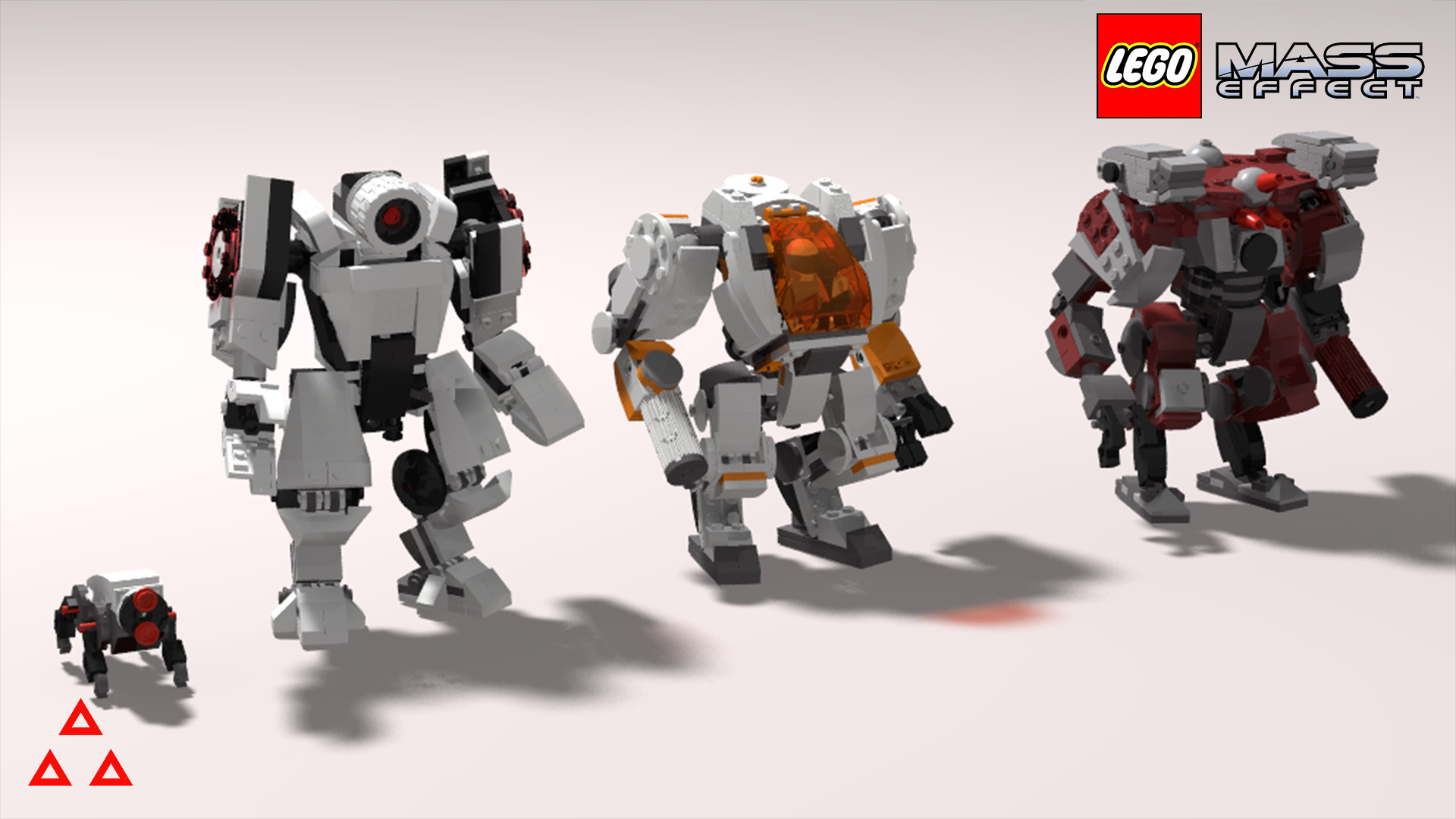 Lego Mass Effect Ymir / collection of furs ( Lego Mass Effect Ymir) - My, Lego, Mass effect, Robot, Fur, Games, LEGO digital designer, Longpost, Fur